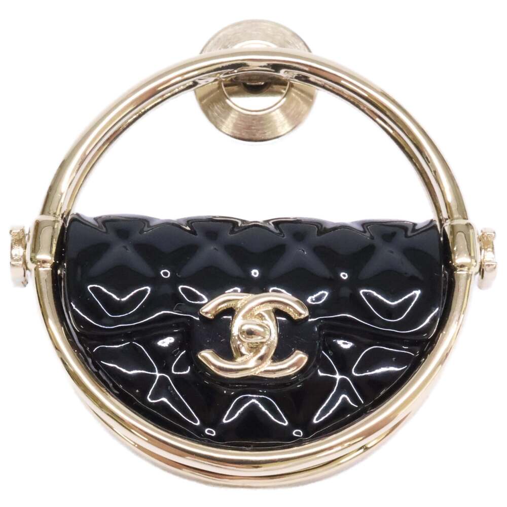 Chanel Cc Logo Brooch Metal #371550C10B